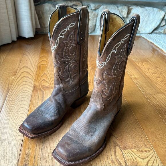 Tony Lama Ladies Vaquero Western leather boots - Picture 2 of 12